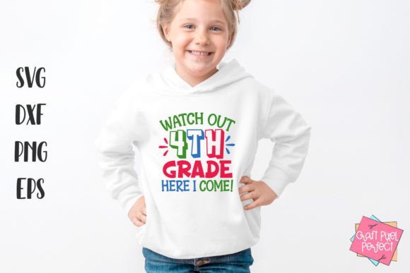4th Grade Tshirt Svg, Back to School Svg