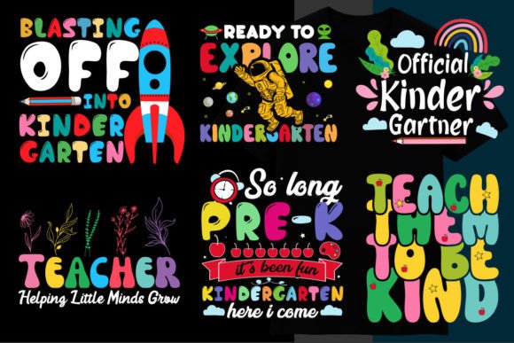 Back to School Bundle T Shirt Design