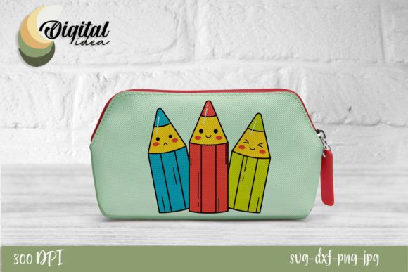 Back to School Pencil-box: Graphics and Crafts