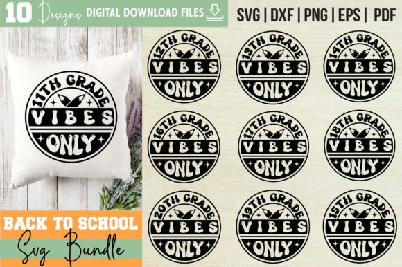 Back to School Svg Bundle Vol-11: Graphics and Crafts