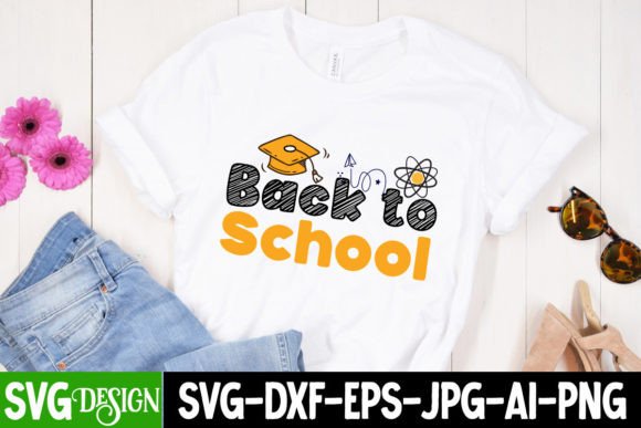 Back to School SVG Cut File, School SVG