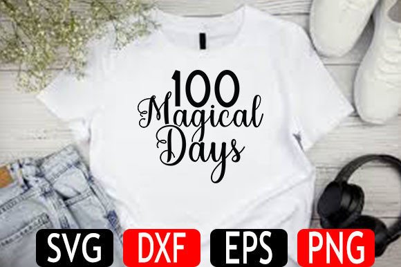 Back to School SVG Design, 100 Magical D