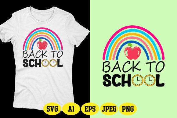 Back to School SVG T-shirt Design 4
