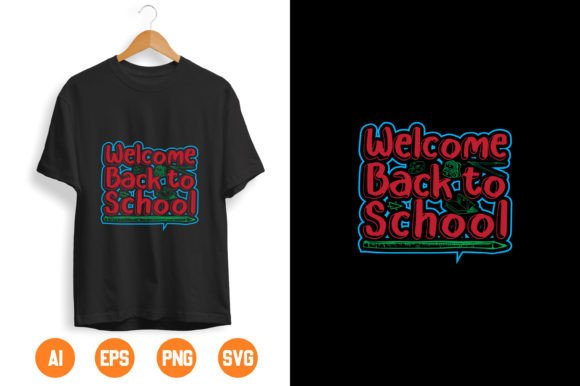 Back to School T Shirt Design-01 Graphics