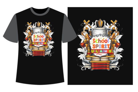 School Spirit Unleashed Back to School Graphics