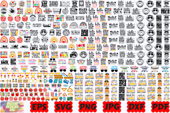 School SVG Back to School SVG Teacher