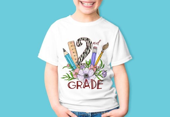 Second Grade of School Back to School Graphics