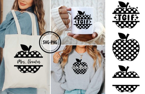 Teacher Apple SVG: Back to School Graphics for Crafts