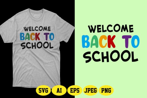 Welcome Back to School SVG Design 11