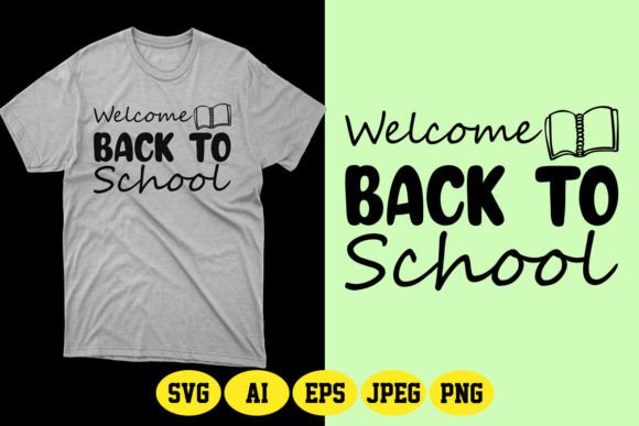 Welcome Back to School SVG Design 9
